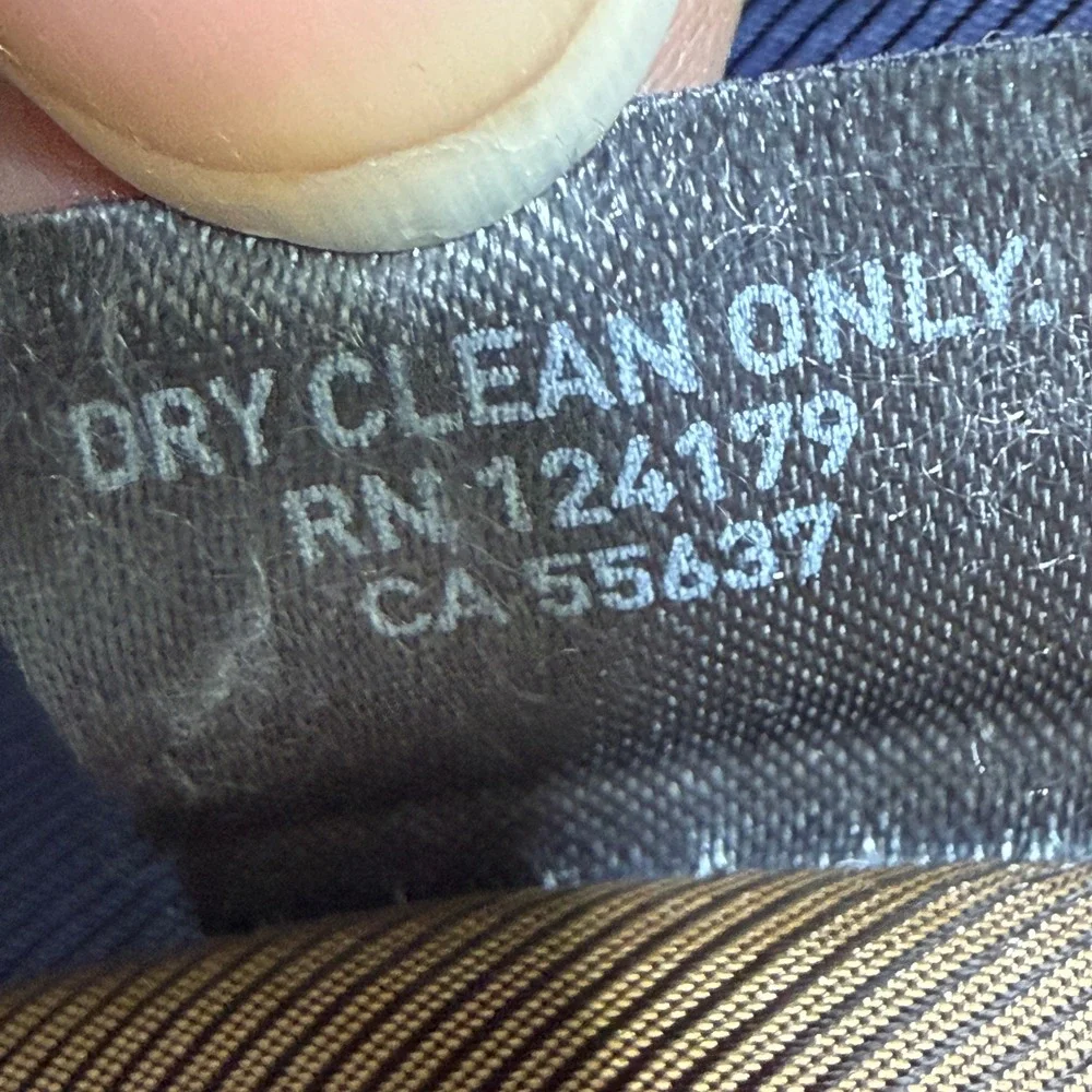Johnston & Murphy Plaid Blazer Sport Coat Mens M Blue Grey 100% Wool 2-Button